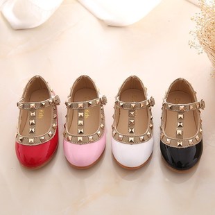 children princess sandal kids girl buckle revits flat shoes