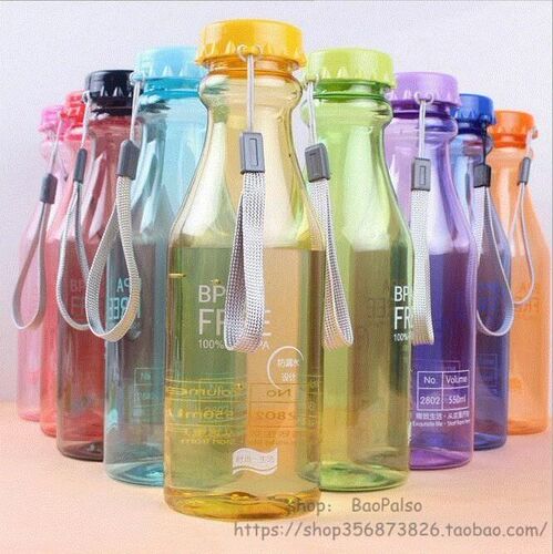Unbreakable Water Bottle Sport Bottle BPA Free Travel Bike C