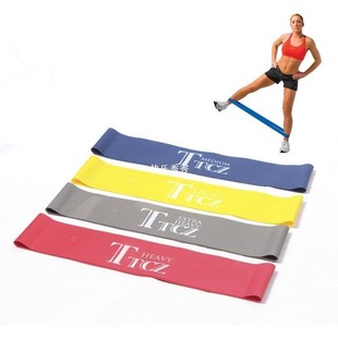Yoga rubber resistance band fitness equipment exercise bands