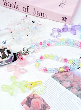 DIY手工适用于华为儿童电话手表5X挂绳5XPro表带5pro保护壳4X挂脖