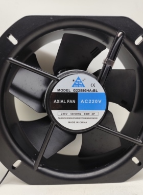 全新原装 鑫牛22580 G22580HA2BL AC220V 80W 机柜机箱散热风扇