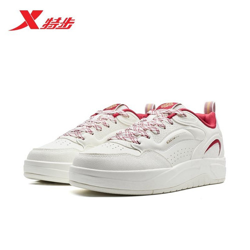 特步男鞋启浪lite千层饼板鞋2026