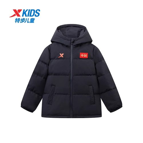 特步儿童男童羽绒服街舞国家队