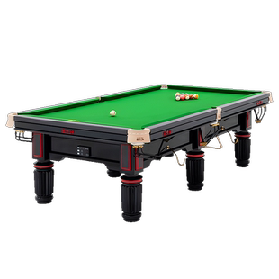 星牌台球桌新款黑武士家用标准型桌球台成人室内中式黑八台球案子