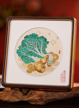 八方来财摆件非遗送领导送朋友