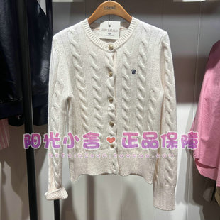 ELAND依恋正品2025冬针织开衫EECKF4TE01 CKF4TE01