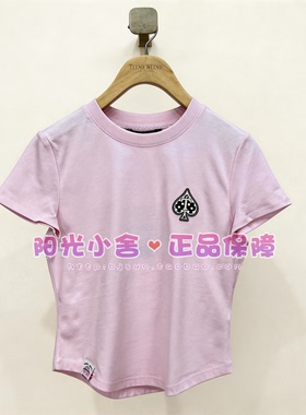 TeenieWeenie小熊26夏舒适日常通勤圆领T恤TTRA2664W3K RA2664W3K