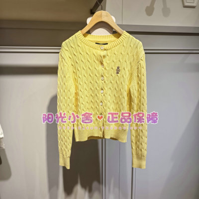 TeenieWeenie小熊2026春赵露思同款开衫TTCK2612C1E CK2612C1E
