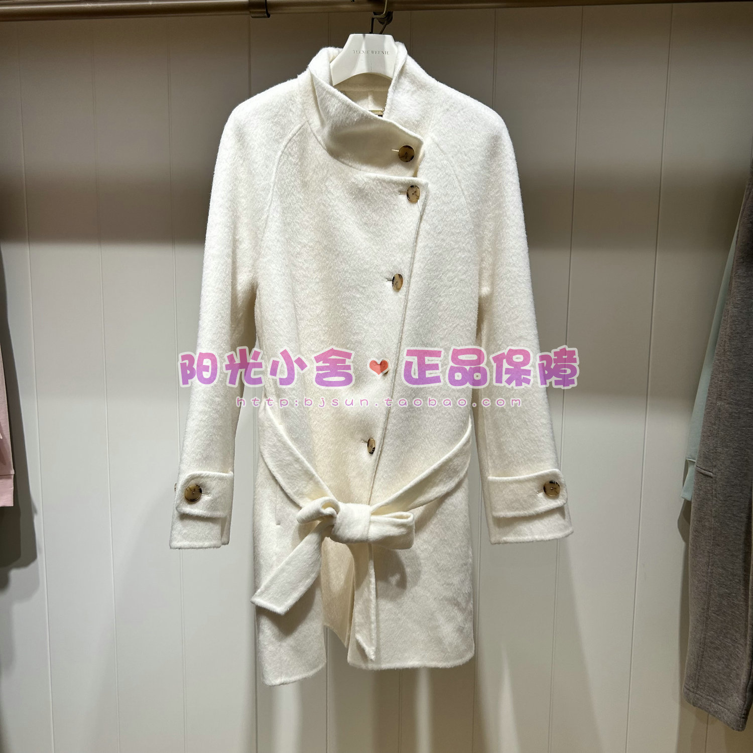 TeenieWeenie小熊2025冬毛呢大衣TTJW254TW1A JW254TW1A