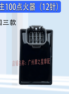 适配五羊本田小公主喜悦100点火器国三WH100T-G电子点火器 12针
