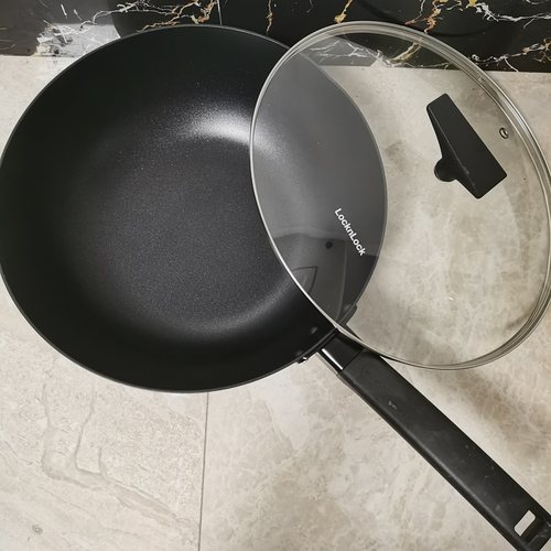 通用乐扣30cm不粘锅炒锅电磁炉