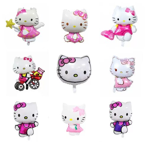 卡通hellokitty猫铝膜气球