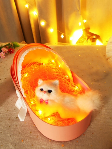 Реалистичная кукла для друга, кот, подарок на день рождения