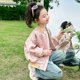 春秋季 英国KABEI TREE女童棒球服外套2026新款 儿童洋气夹克上衣潮