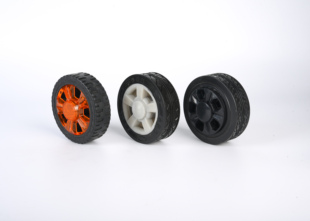 电动伸缩平移门排轮自动推拉门电动门轮子直径95MM 电动门配件