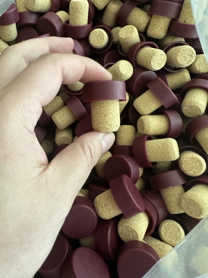 替换马爹利蓝带名士洋酒瓶塞VSOP木塞斧标木塞斧标塞软木塞XO瓶塞