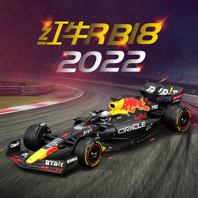 比美高143红牛RB18合金车模