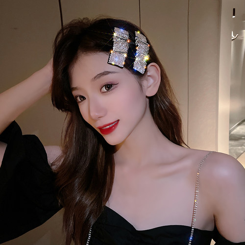 闪钻BB夹韩系刘海侧边发饰发夹