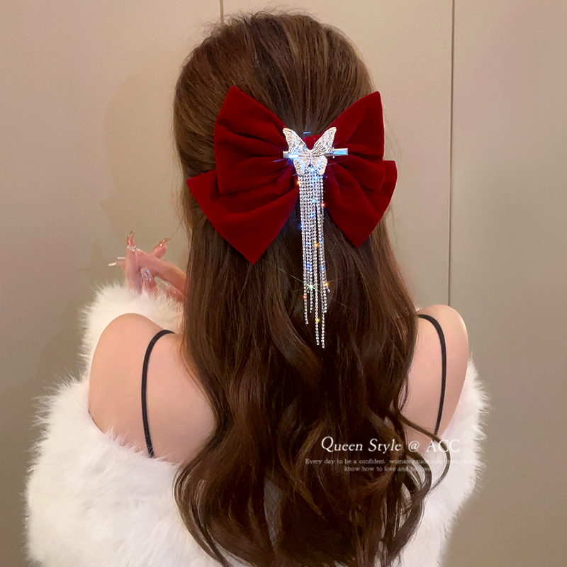 其他发夹合金材质日韩蝴蝶结发饰