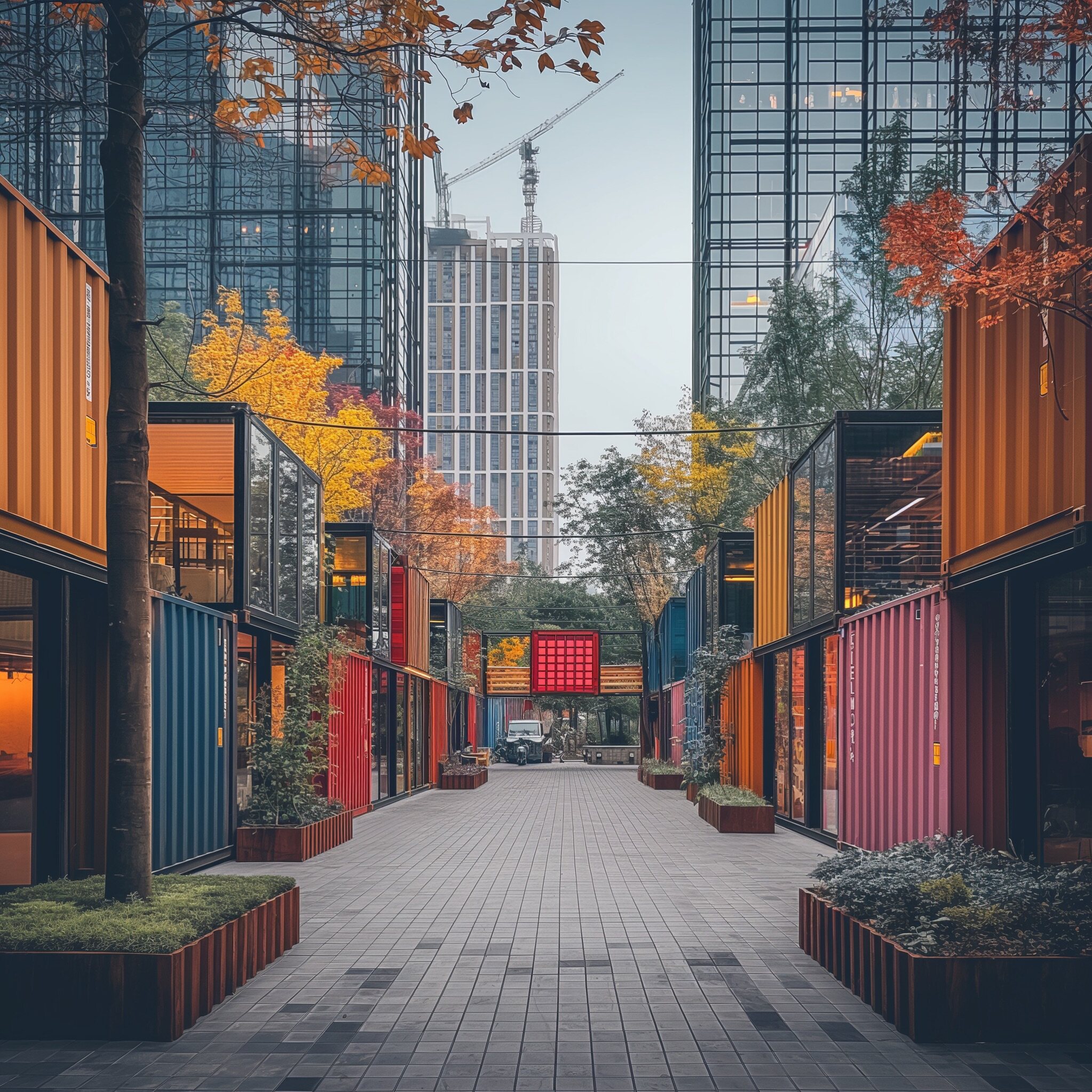 创意集装箱房屋定制订改造货柜改装商业街小摊可移动饮料奶茶店铺