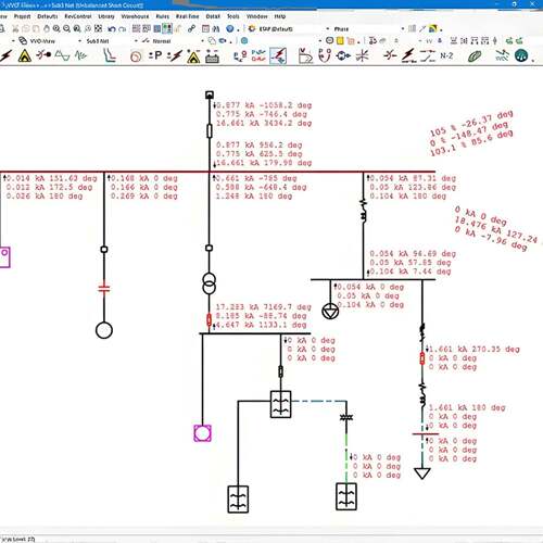 ETAP BPA Powerworld psasp潮流短路计算稳定计算彷真分析帮代做