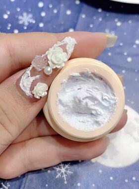 娇梦泉美甲巴洛克3D立体云免洗云母石膏胶浮雕指甲日式彩绘微雕胶