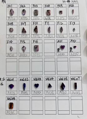 施家华子元素烫灰色烫底粉异形钻超闪奢华319玫瑰粉不掉底钻饰