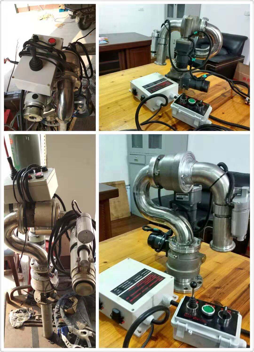 环卫车洒水车电动水炮智能水炮自动高压水枪