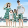 Sanya phụ huynh-con tải hè 2019 làn sóng mới mẹ và con gái ăn mặc gia đình ba kỳ nghỉ gia đình giải trí - Trang phục dành cho cha mẹ và con quần áo trẻ em xuất khẩu