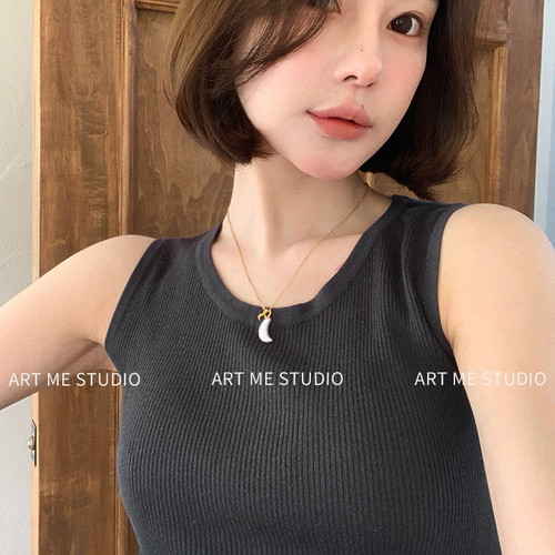 ARTME瓜瓜亲肤莱赛尔无袖背心