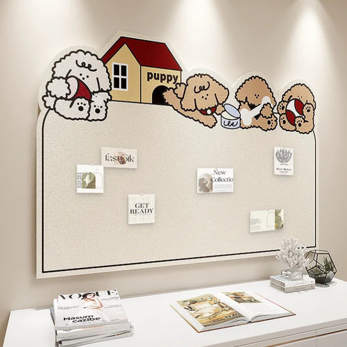 创意毛毡墙贴拍立得照片墙幼儿园