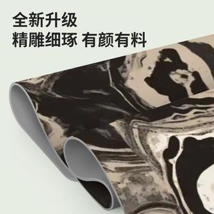 女瑜伽防潮隔音防滑健身减震家用地加宽加厚满印