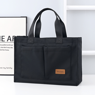 大容量通勤手提包男女同款文件袋