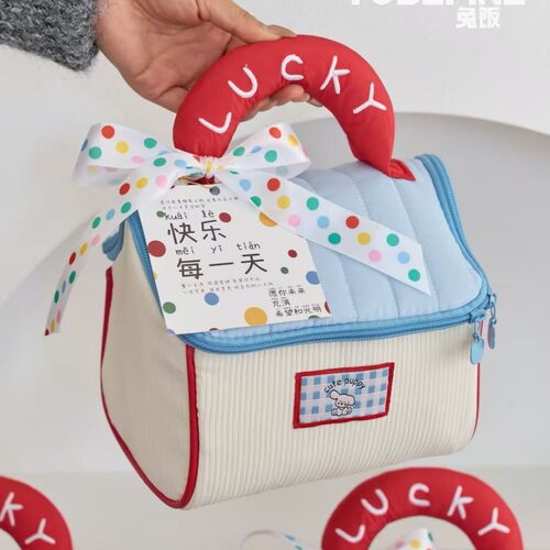 手提儿童节礼品袋小房子包