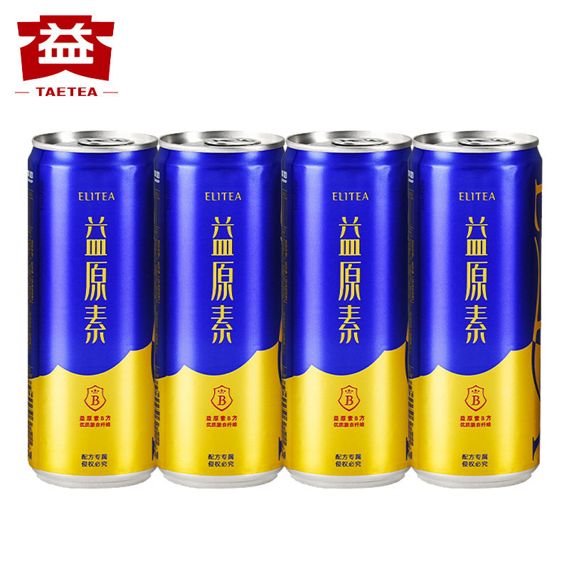 大益2023年 益原素 普洱茶膳食纤维无蔗糖茶饮料 310ml/瓶