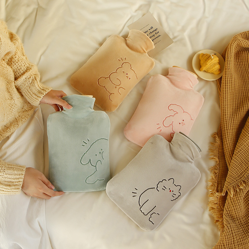 PVC暖手暖脚学生安全防爆热水袋