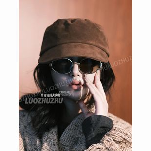 罗猪猪/【松弛中古】复古马术帽显白！巴掌脸