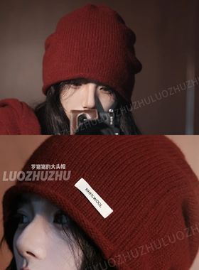 罗猪猪/【八方来财】高品福利100%羊毛大版冷帽-头尾53到63