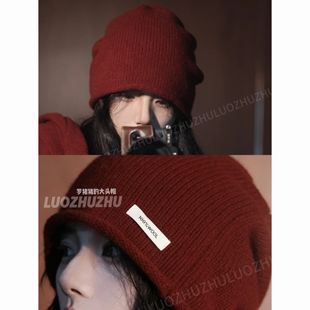 罗猪猪/【八方来财】高品福利100%羊毛大版冷帽-头尾53到63
