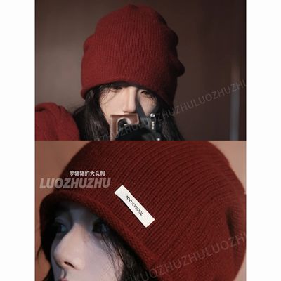罗猪猪/【八方来财】高品福利100%羊毛大版冷帽-头尾53到63