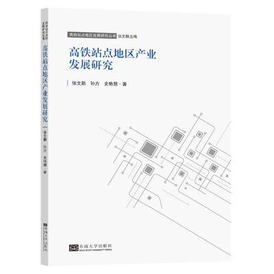 高铁站点地区产业发展研究张文新 经济书籍
