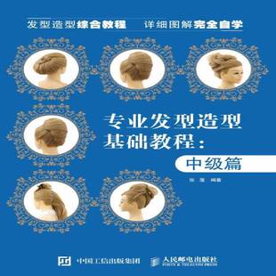 专业发型造型教程 书籍 中级篇张蓬发型设计教材娱乐时尚