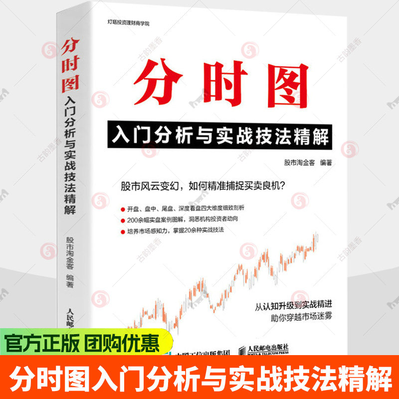 分时图入门分析与实战技法精解洞悉机构投资者动向培养市场感知力 A股股市投资理财书籍 9787115688828 人民邮电出版社