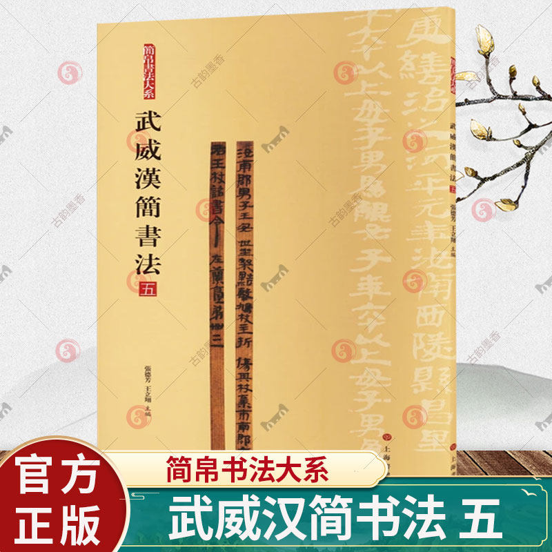 武威汉简书法 5 简帛书法大系 汉简字帖上海书画简牍汉简集字 竹简原