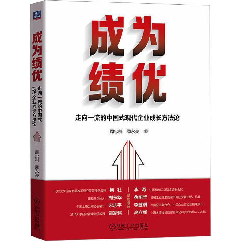 成为绩优:走向的中国式现代企业成长方:towards first-class Chinese style modernity methodology of enterpr 周忠科   管理书籍