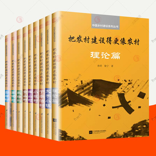 把农村建设得更像农村全9册 乡村振兴书籍 助农振兴乡村好物素材新农村建设乡村振兴战略规划设计图纸实景照片模型方案 理论篇等