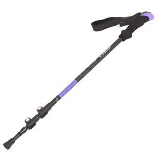 直柄3节登山杖7075铝合金外锁多功能手杖健走户外拐EXPONENT