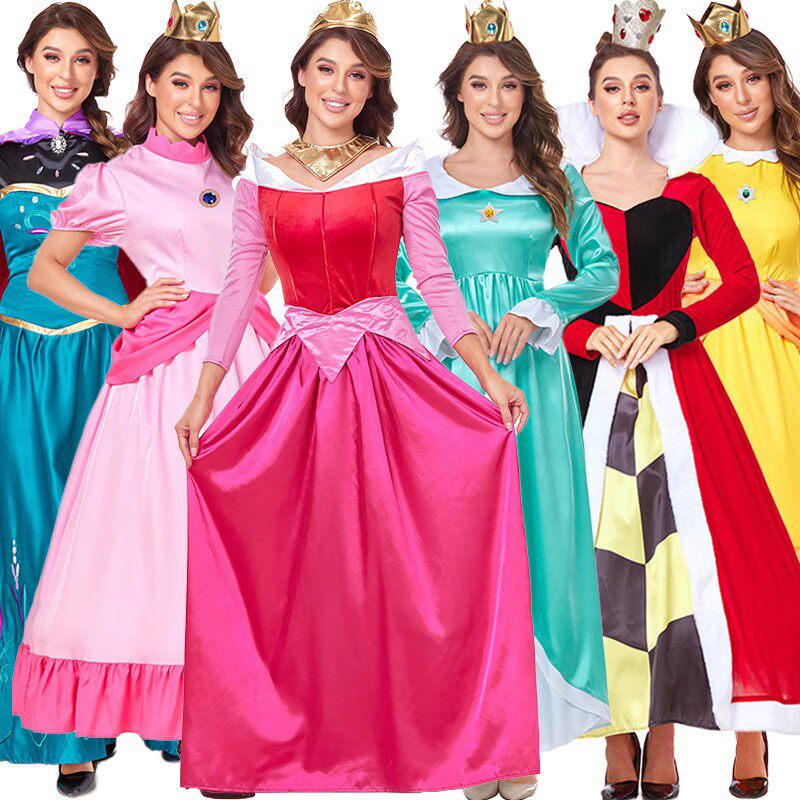 新款万圣节服装 童话睡美人爱洛公主奥罗拉公主裙演出服cos服装