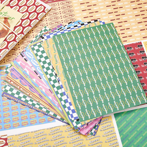 高颜值手帐拼贴装饰打底纸背景纸