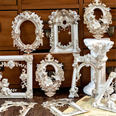 复古镂空浮雕手帐拼贴卡简约花朵蝴蝶边框盐系手账拼贴装 饰素材纸